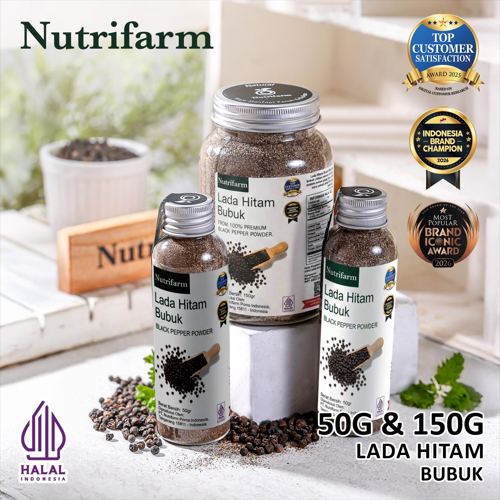 NUTRIFARM LADA HITAM BUBUK 50 GRAM DAN 150 GRAM 