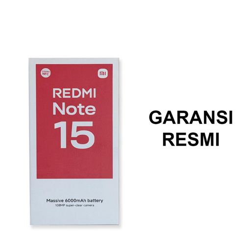 [Exclusive Creator] Xiaomi Redmi Note 15 4G Garansi Resmi