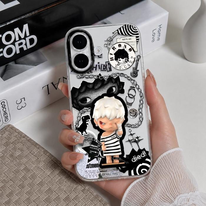 Softcase Bening Hirono Untuk Poco X8 PRO MAX X7 PRO X6 Pro X5 Pro X3 Pro / C81 Pro C85 C71 C65 C55 C40 / M6 4g M6 Pro M3 Anti Kuning & Lentur Premium Casing Transparan Silikon Cover Handphone SCB-20 - 1 - foto 2