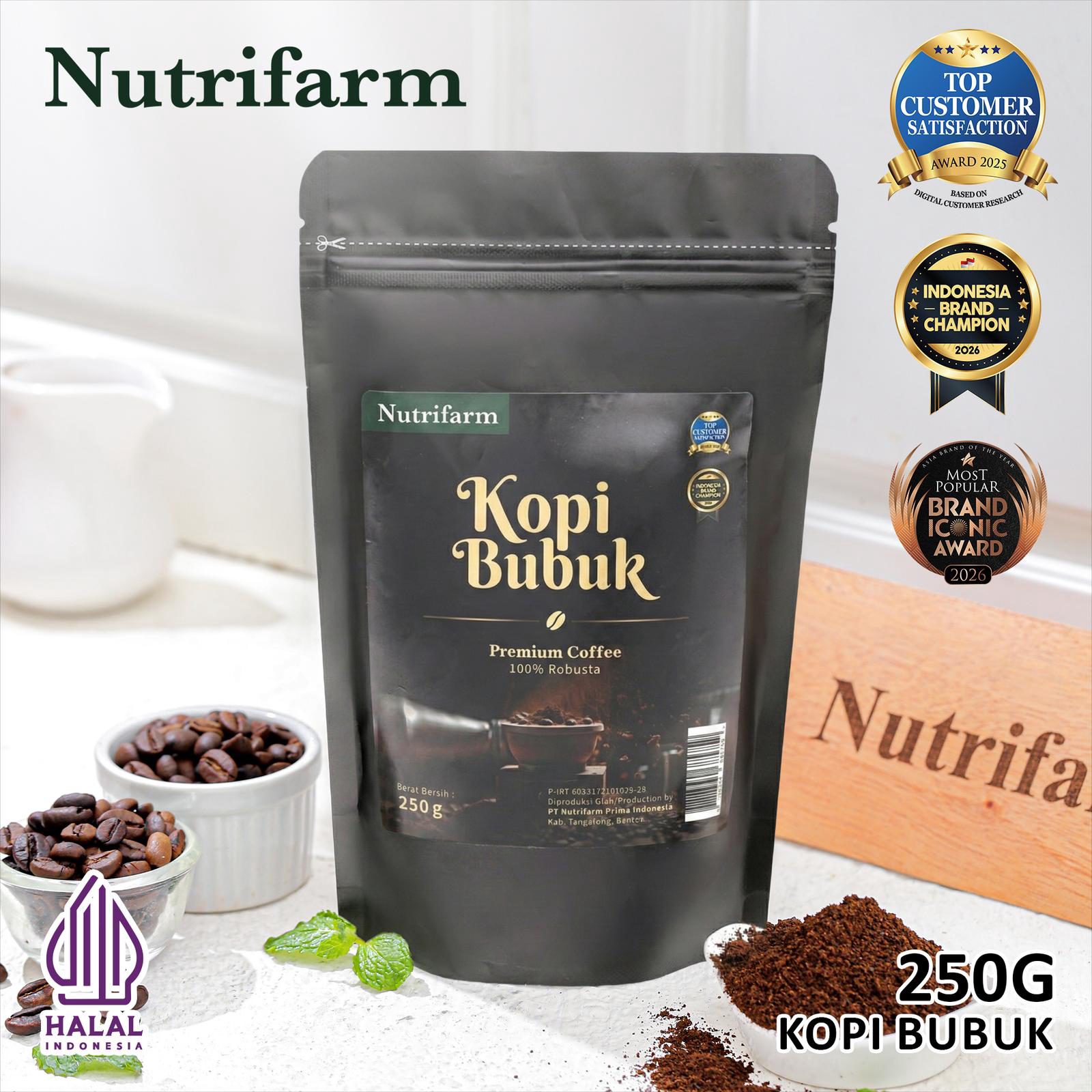 NUTRIFARM KOPI BUBUK AROMA 250 GRAM