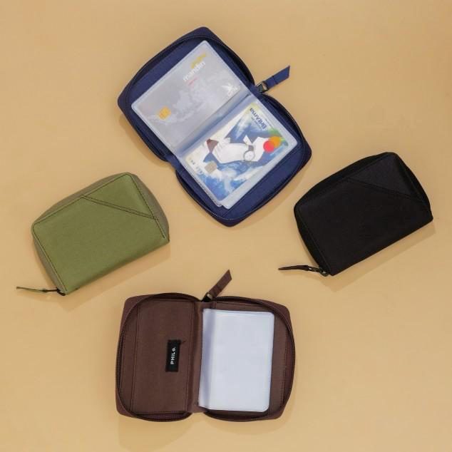 Dompet kartu resleting card holder mika tempat ATM emas antam 24 slot