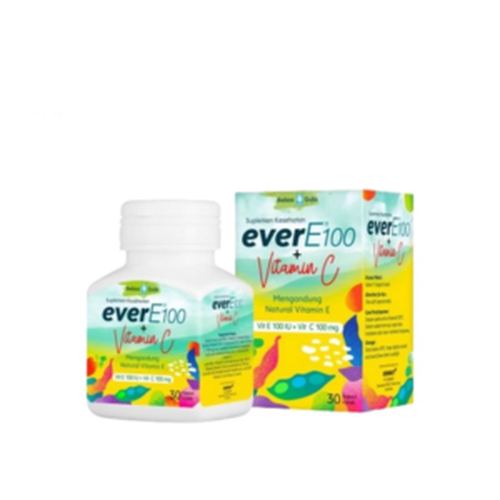 EVER E 100 PLUS VITAMIN C BOTOL 30 KAP