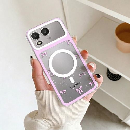 Casing Bening untuk Itel A200 Softcase Pita MagSafe Silikon Transparan Anti Shock Protection Bumper Cover Hp SCI-22