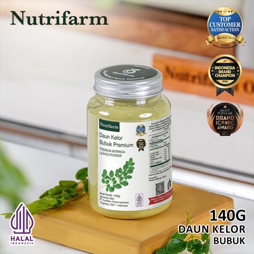 NUTRIFARM DAUN KELOR BUBUK 140 GRAM