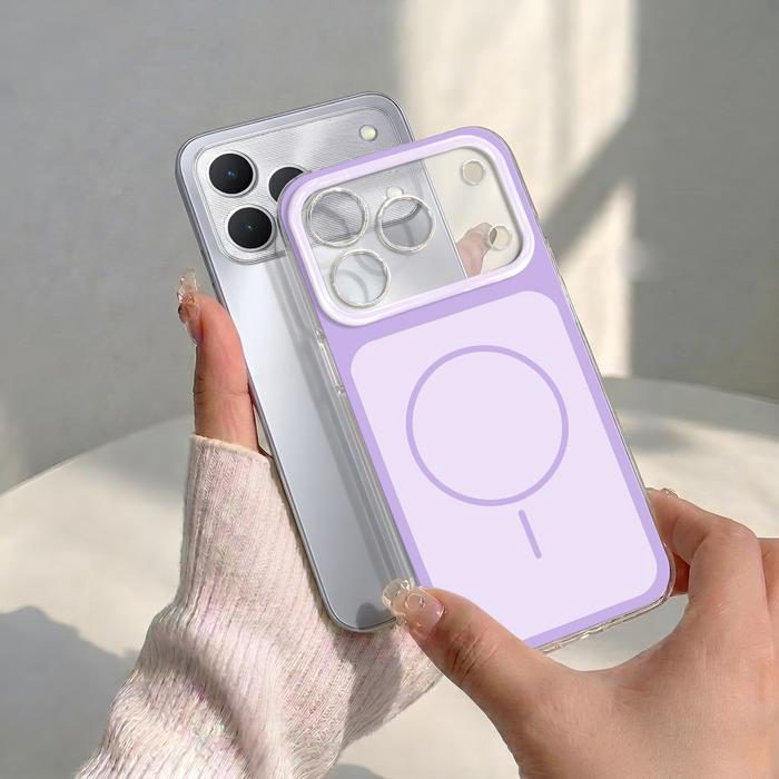Case Bening untuk Tecno Spark 50 4G Softcase Magsafe Warna Casing Handphone Transparan Cover Silikon Anti Kuning TPU Premium SBT-32 - foto 2