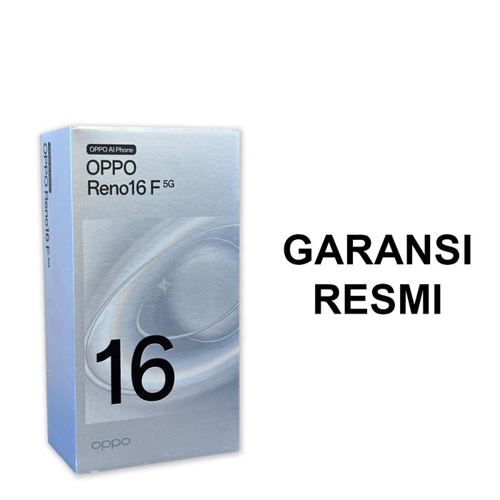 Oppo Reno16 F 5G ( Reno 16F 5G ) 8/256GB Garansi Resmi