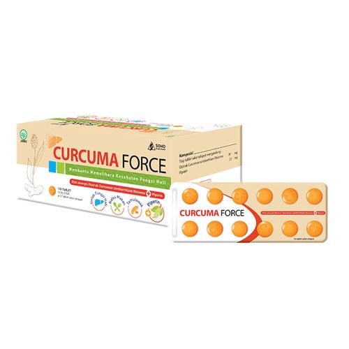 CURCUMA FORCE TAB BLISTER 10X12's