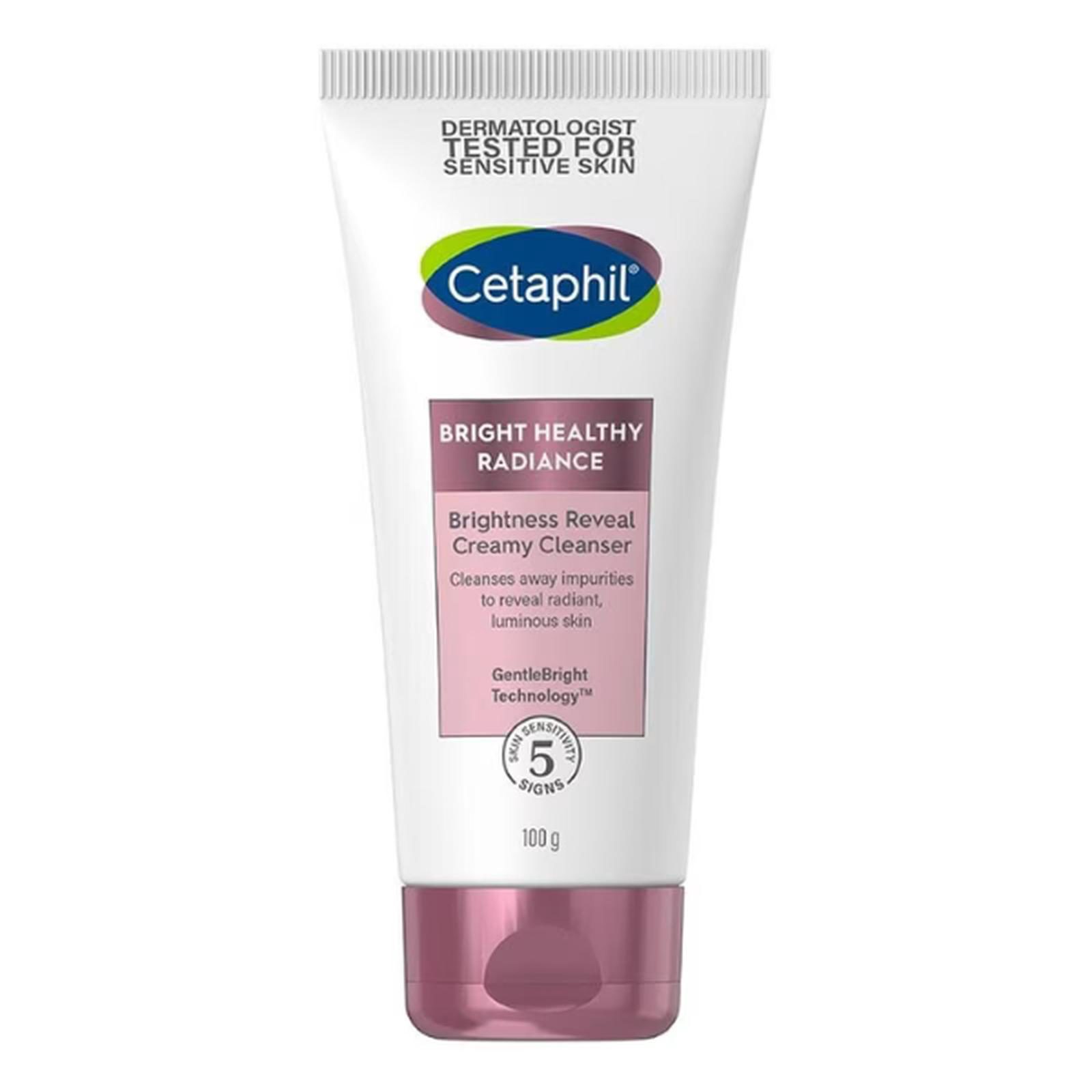 CETAPHIL BRIGHT HEALTHY RADIANCE REVEAL CREAMY CLEANSER 100 GRAM
