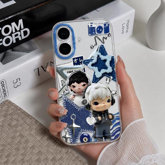 Softcase Bening Hirono Untuk Iqoo Z10R 5G Z10 LITE Z9 Z9X Anti Kuning & Lentur Premium Casing Transparan Silikon Cover Handphone SCB-11 - foto 2