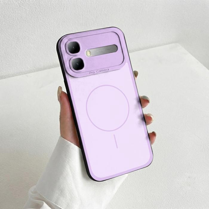 Softcase ProCamera Hitam untuk Infinix Smart 20 Motif MagSafe Cover Premium Casing HP Anti Shock Full Protection Desain Elegan Perlindungan Maksimal SPI-02 - foto 4