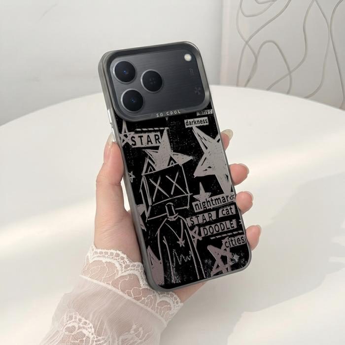 Softcase IMD Hologram Hitam untuk Tecno Spark 50 & 40 Silicone Premium Matte Casing Cover Hybrid Plate SHT-03 - 1 - foto 2