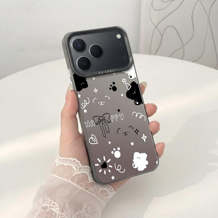 Softcase IMD Hologram Hitam untuk Tecno Spark 50 & 40 Silicone Premium Matte Casing Cover Hybrid Plate SHT-08 - 1 - foto 4