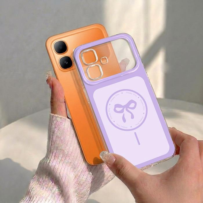 Case Bening untuk Infinix Smart 20 Terbaru Softcase Pita MagSafe Casing Handphone Transparan Cover Silikon Anti Kuning TPU Premium SBI-61  - foto 2
