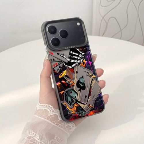 Softcase IMD Hologram Hitam untuk Tecno Spark 50 & 40 Silicone Case Premium Matte Casing Cover Hybrid Plate SHT-23 - 1