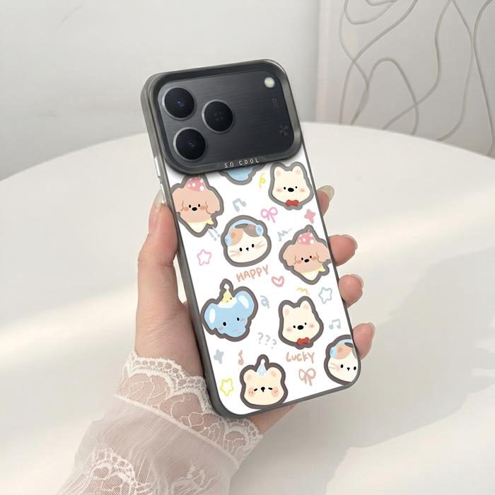 Softcase IMD Hologram Hitam untuk Tecno Spark 50 & 40 Silicone Premium Matte Casing Cover Hybrid Plate SHT-16 - 1, - foto 3