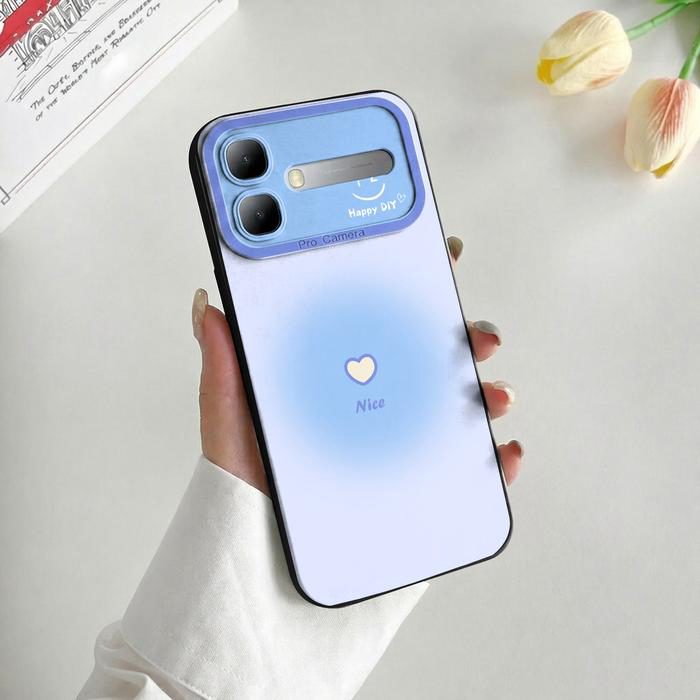 Softcase Love ProCamera Hitam untuk Infinix Smart 20 Cover Premium Casing HP Anti Shock Full Protection Desain Elegan Perlindungan Maksimal SPI-10 - foto 3