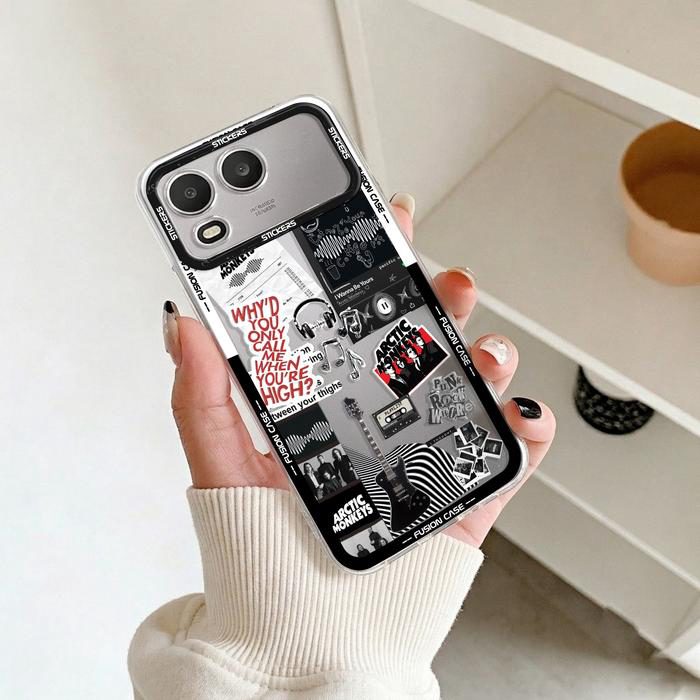 Casing Bening untuk Itel A200 Softcase Silikon Transparan Anti Shock Protection Bumper Cover Hp SCI-30 - foto 4