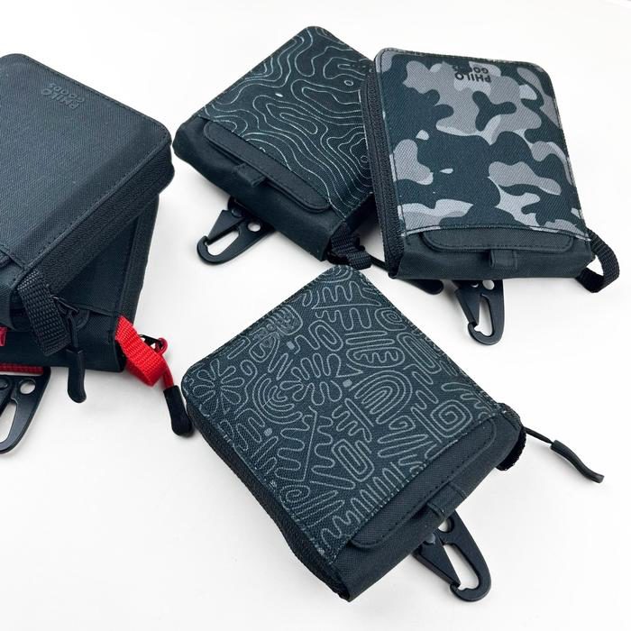 Dompet pria - Hanging Wallet - Dompet Gantung Leher - Dompet Lipat Pendek - Dompet Kartu - Philo Goods