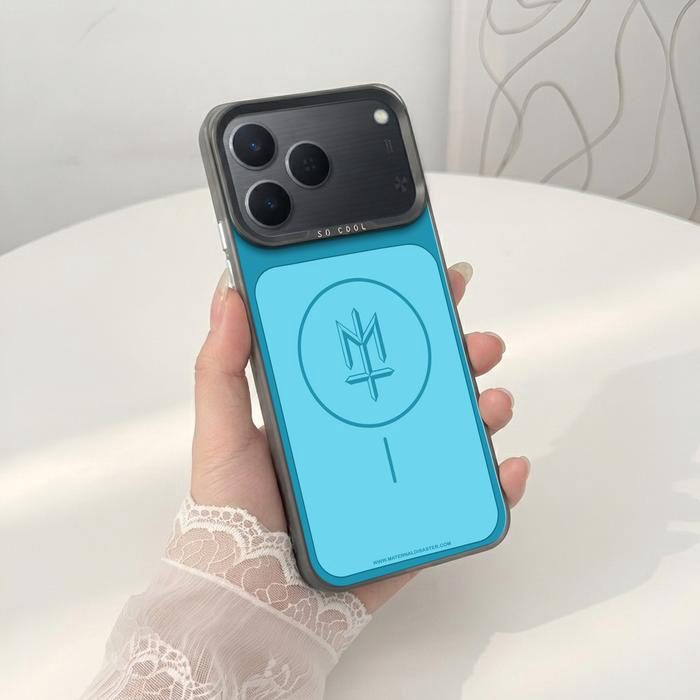 Softcase IMD Hologram Hitam untuk Tecno Spark 50 & 40 Silicone MagSafe Premium Matte Casing Cover Hybrid Plate SHT-06 - 1 - foto 3