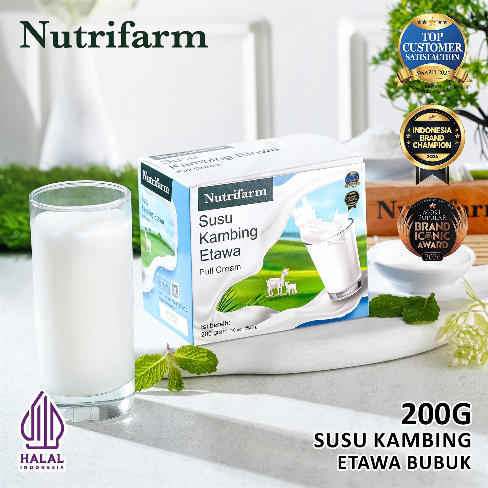 Nutrifarm Susu Kambing Etawa 200g