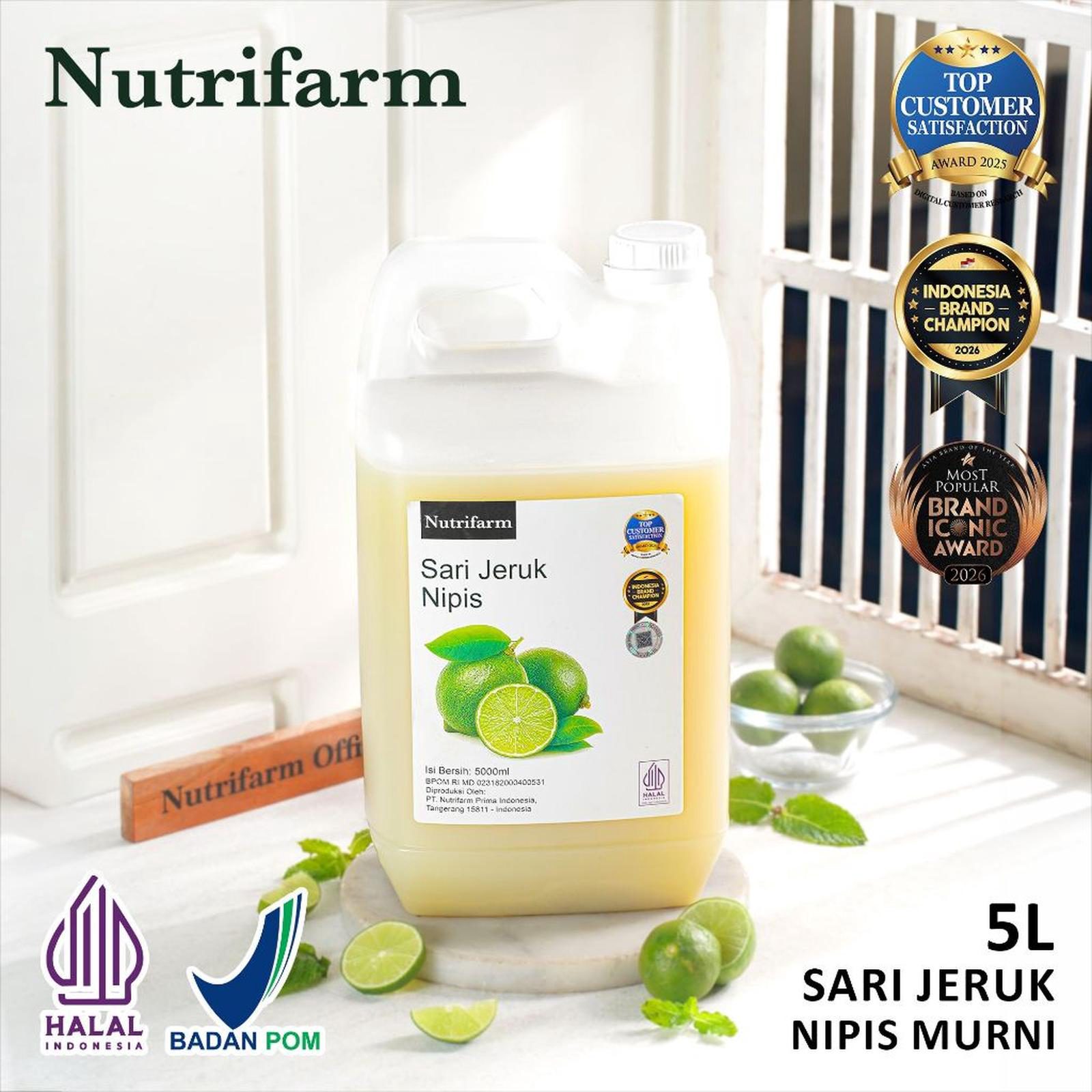 Nutrifarm Sari Jeruk Nipis 5 Liter