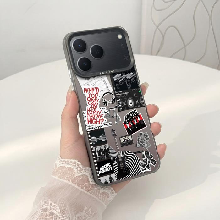 Softcase IMD Hologram Hitam untuk Tecno Spark 50 & 40 Silicone Premium Matte Casing Cover Hybrid Plate SHT-19 - 4 - foto 4