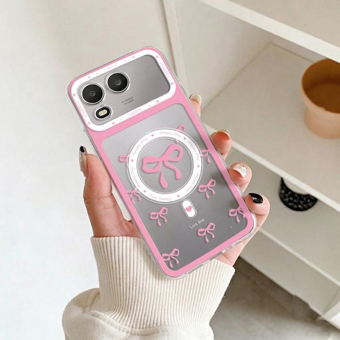 Casing Bening untuk Itel A200 Softcase Pita MagSafe Silikon Transparan Anti Shock Protection Bumper Cover Hp SCI-22 - foto 2