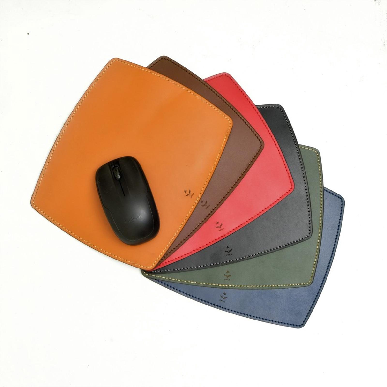 Mouse pad kulit asli genuine leather - alas mouse