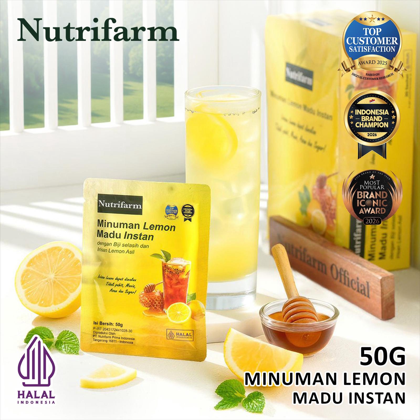 Nutrifarm Minuman Lemon Madu Instan