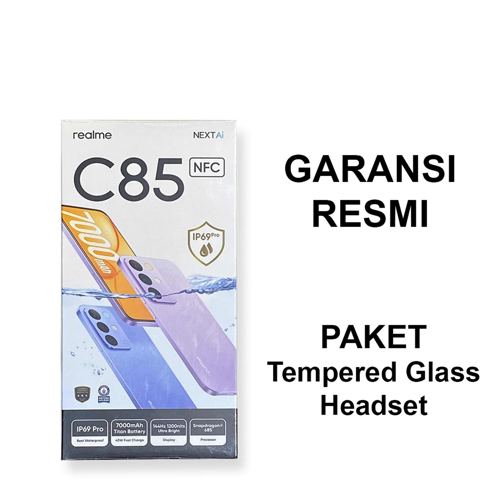 Realme C85 6/128GB 8/128GB 8/256GB Garansi Resmi