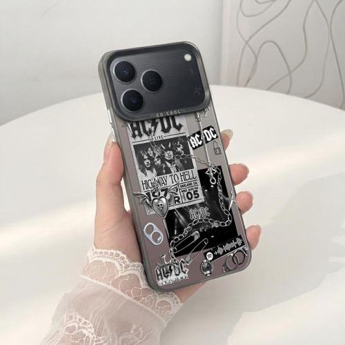 Softcase IMD Hologram Hitam untuk Tecno Spark 50 & 40 Silicone Case Hindia Premium Matte Casing Cover Hybrid Plate SHT-21 - 1