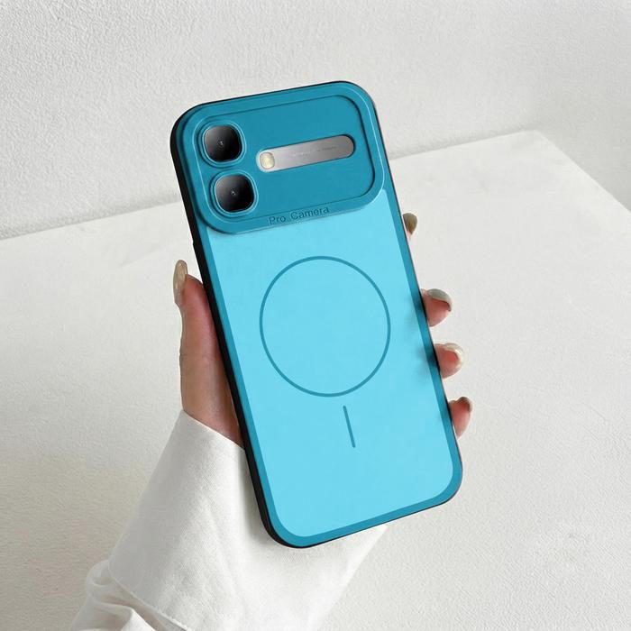 Softcase ProCamera Hitam untuk Infinix Smart 20 Motif MagSafe Cover Premium Casing HP Anti Shock Full Protection Desain Elegan Perlindungan Maksimal SPI-02 - foto 3