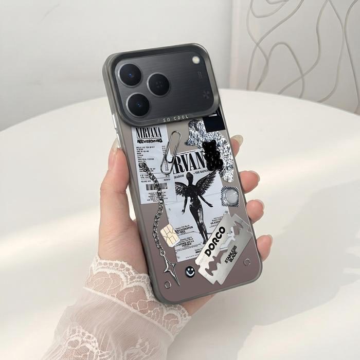Softcase IMD Hologram Hitam untuk Tecno Spark 50 & 40 Silicone Premium Matte Casing Cover Hybrid Plate SHT-20 - 1 - foto 3