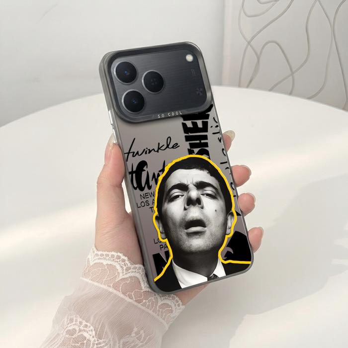 Softcase IMD Hologram Hitam untuk Tecno Spark 50 & 40 Silicone Case Premium Matte Casing Cover Hybrid Plate SHT-25 - 1