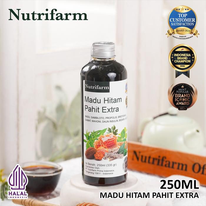 Nutrifarm Madu Hitam Pahit Extra - foto 3
