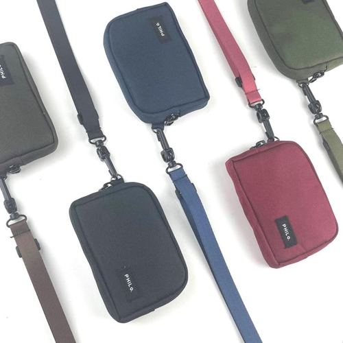 Dompet kartu dan uang gantung kalung hanging wallet pria wanit