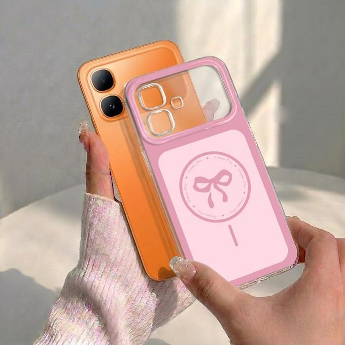Case Bening untuk Infinix Smart 20 Terbaru Softcase Pita MagSafe Casing Handphone Transparan Cover Silikon Anti Kuning TPU Premium SBI-61  - foto 4