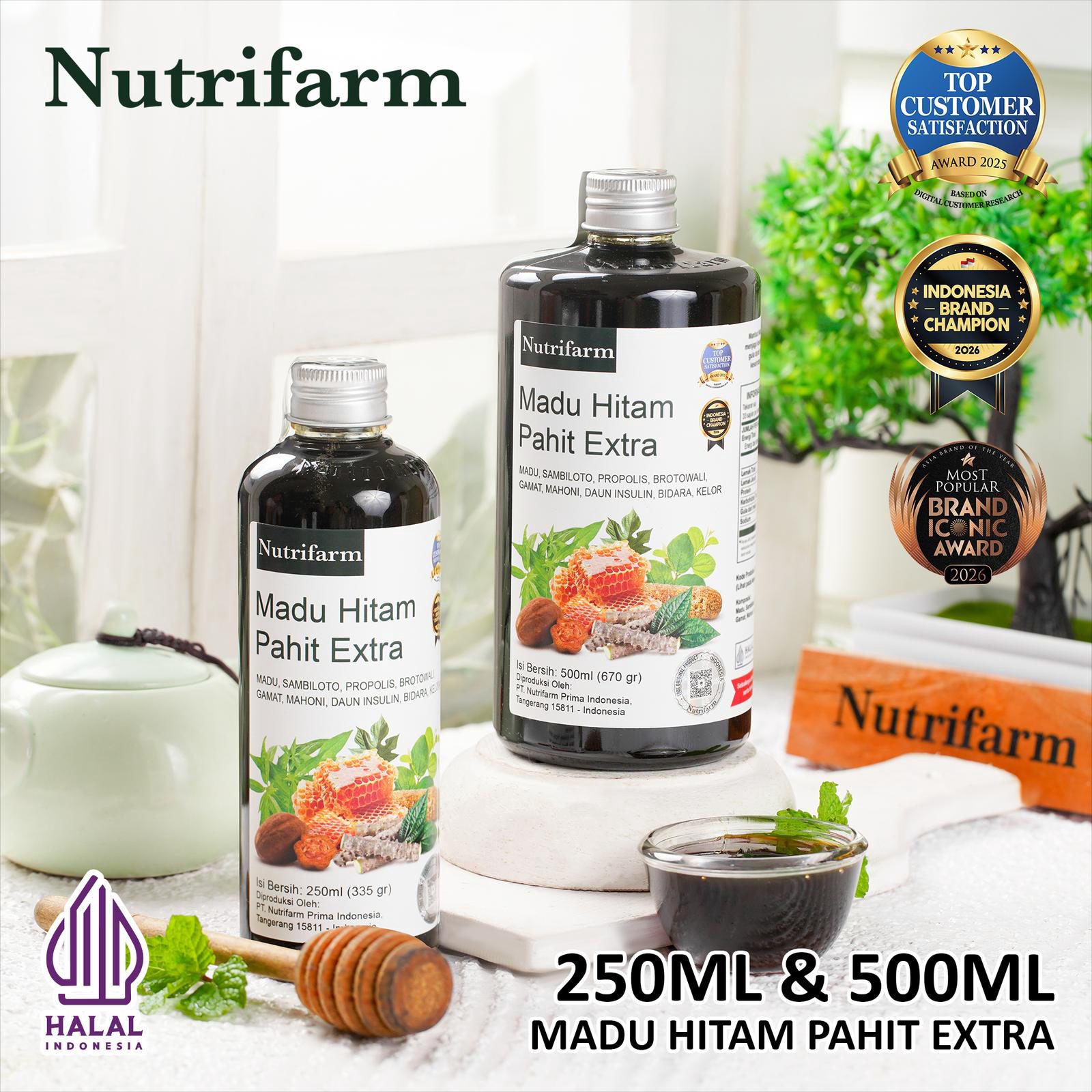 Nutrifarm Madu Hitam Pahit Extra